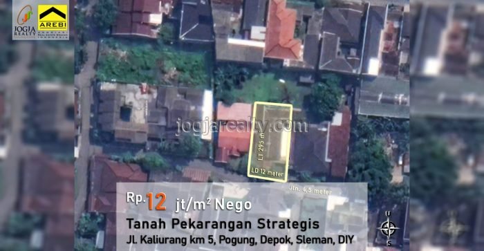 Tanah dijual jogja