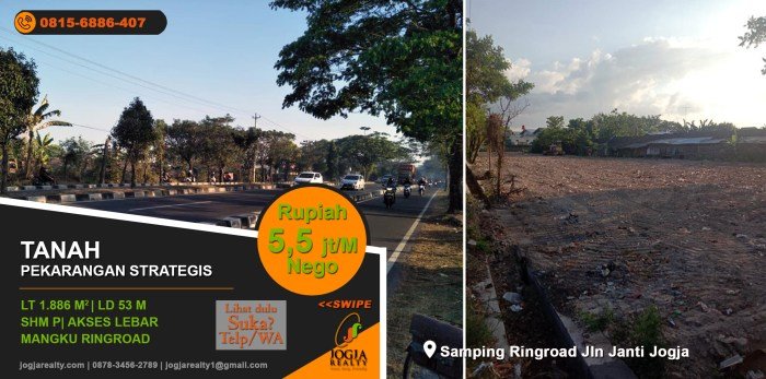 Tanah dijual jogja